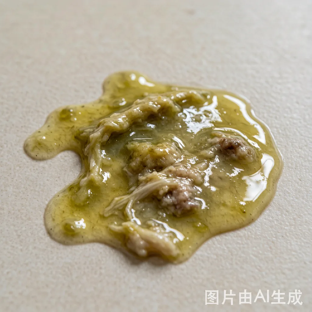绿色呕吐物
