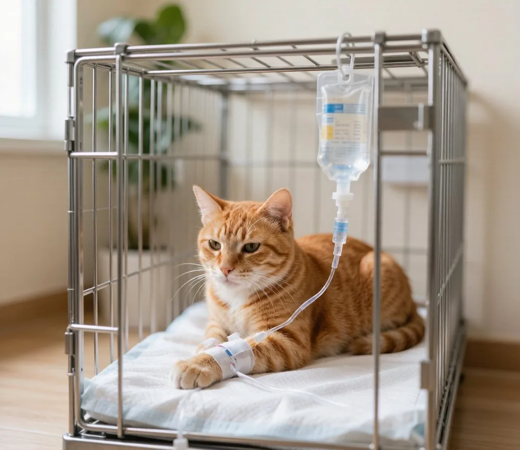 猫瘟治疗—静脉输液支持疗法